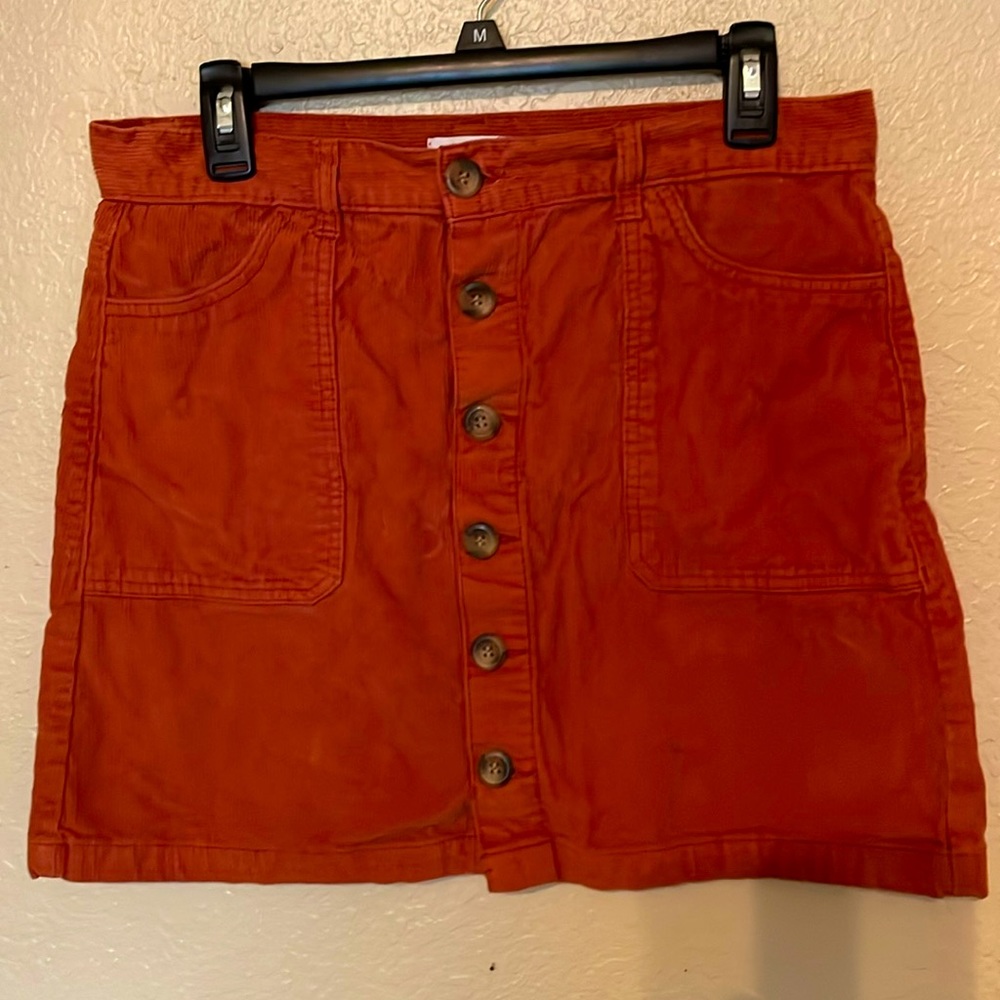 Corduroy skirt